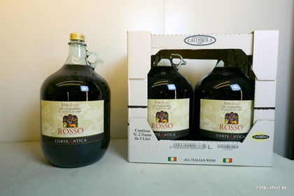 Rött vin, 5lit. Vino Rosso EU Corte Antica, 24st
