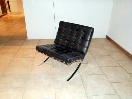 Barcelona fåtölj, efter Ludwig Mies Van Der Rohe 
