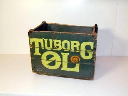 Äldre ölback "Tuborg"