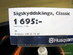 Husqvarna sågskyddsstövel, storlek 41