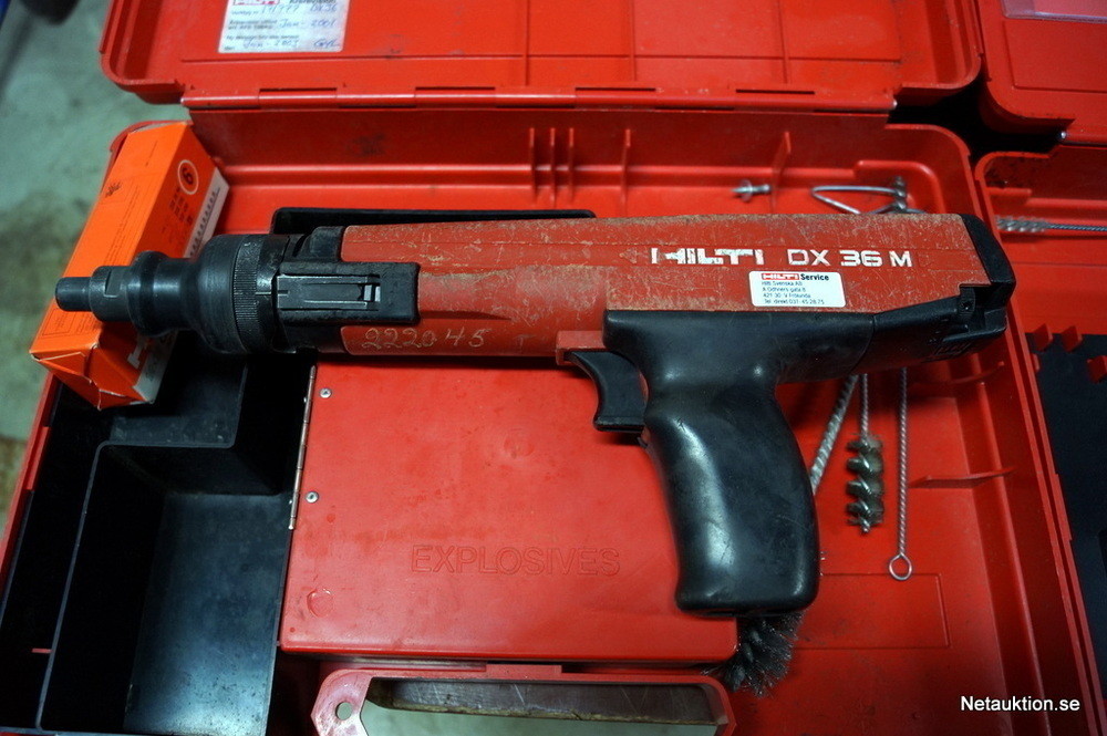 Netauktion Hilti bultpistol DX 36M
