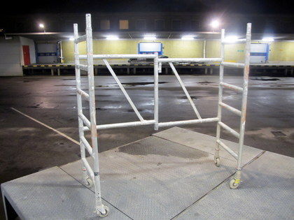 Byggställning, aluminium