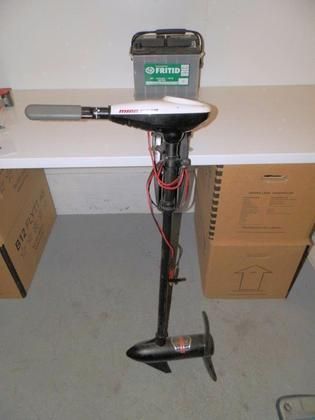 El-båtmotor Minn Kota Endura + batteri