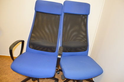 2 st Ikea Marcus kontorstolar