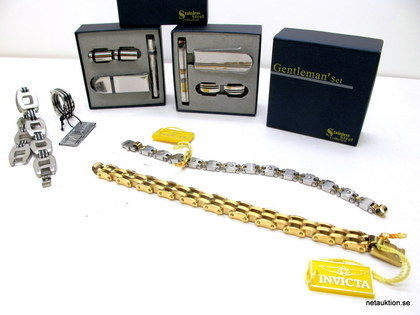 Smycken & accessoarer för herr, Invicta & Visetti Design m.fl