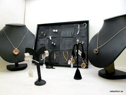 Silversmycken; örhängen & halsband