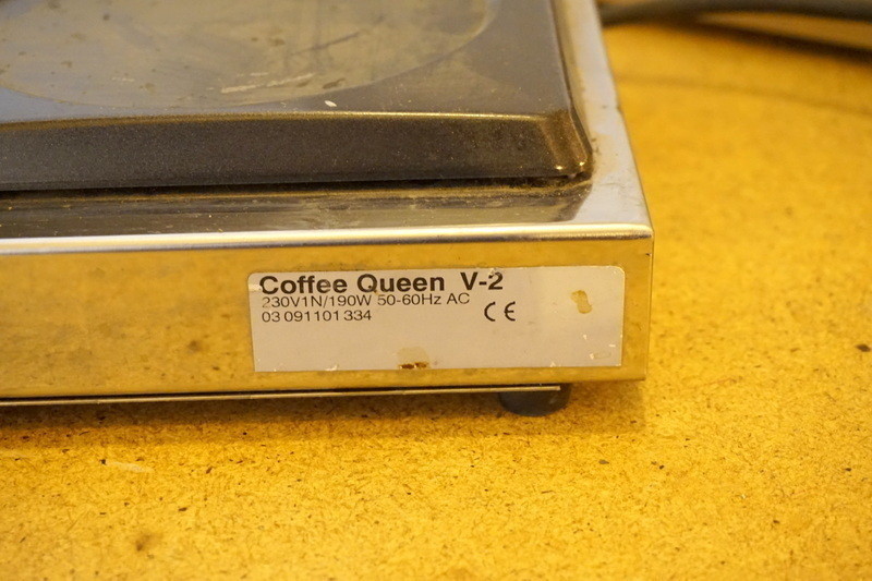 Netauktion Coffee Queen bryggare och värmeplatta