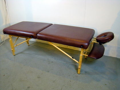 Portabel massagebänk