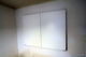 Whiteboard och skåp