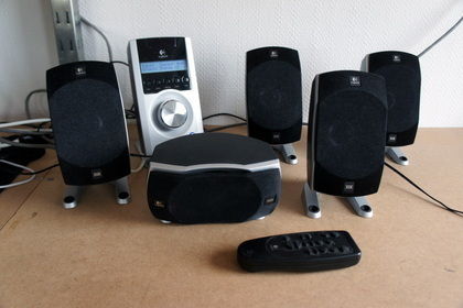 Ljudsystem, Logitech Z-5500 Högtalare, THX,DTS