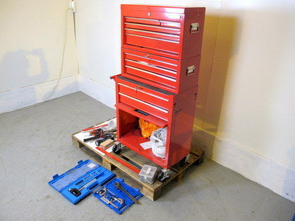 Verktygsvagn med innehåll, Wisent