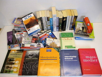Student-, skönlitteratur & reseböcker