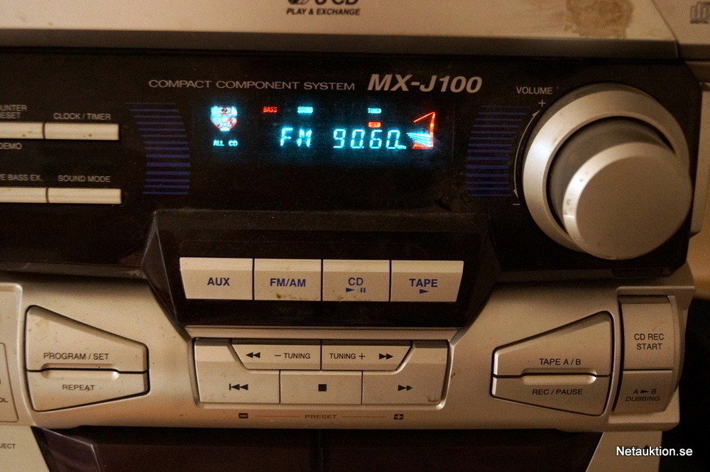 Netauktion JVC stereo
