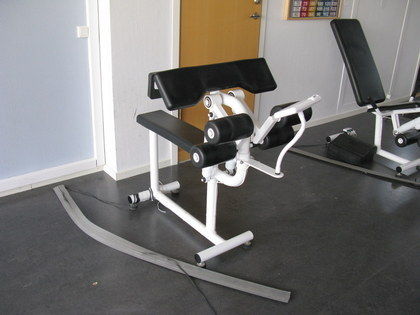 Biceps/triceps maskin, Curves