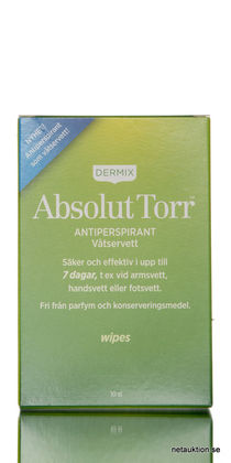 Abslolut Torr/ Antiperspirant / Våtservett / 40st