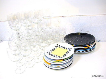 Vinglas & porslin, Rörstrand "Design Collection"