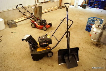 Snöslunga & skyffel