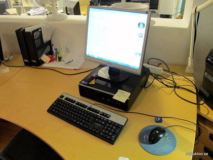 Stationär datorn HP Compaq