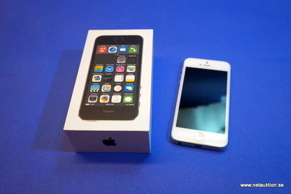 Iphone 5, vit (OBS korrigerad till 5)