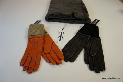 Scarf och handskar Björn Borg, strl S (butikspris 1.700:-)
