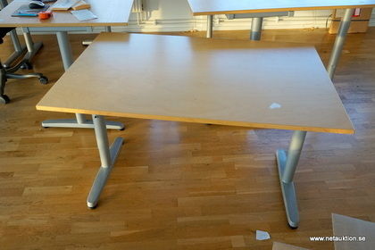 4st Ikea Galant skrivbord, björk