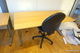 3st Ikea Galant skrivbord, ek