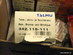 Talmu bakljus + extra glas, ca 9st