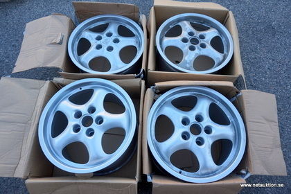 4st 18" Porsche-fälgar
