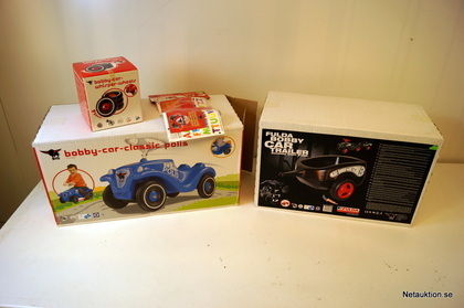 Bobby car polis & vagn 