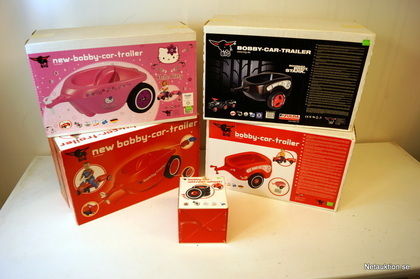 4st vagnar till Bobby car