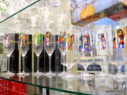 Champagne- och ölglas, Carolina Gynning