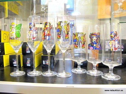 Champagne- och ölglas, Carolina Gynning