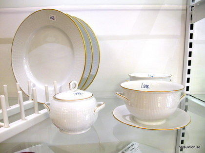 Porslin, Rörstrand "Drottningholm"