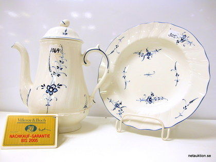 Porslin, Villeroy & Boch "Old Luxembourg"