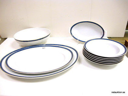 10st delar porslin, "Azur" Rosenthal Classic