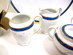 11st delar porslin, "Azur", Rosenthal Classic