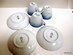 35st delar porslin B&G/Royal Copenhagen