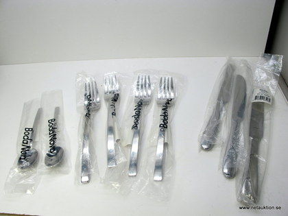 9st delar bestick, "Arc" & "Gourmet", Boda Nova