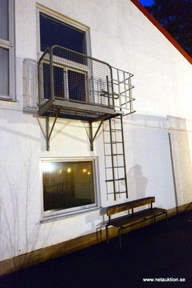 Balkong + stege