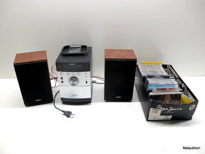 Stereo med högtalare, Sony