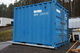 Liten container, ca 8 fot