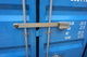 Liten container, ca 8 fot