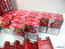 60st askar cigaretter: Lucky Strike, L&M & Chesterfield m.fl