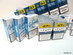 42st askar cigaretter: Pall Mall, Winston & Level m.fl