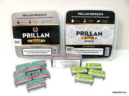 Tuggtobak & snussatser