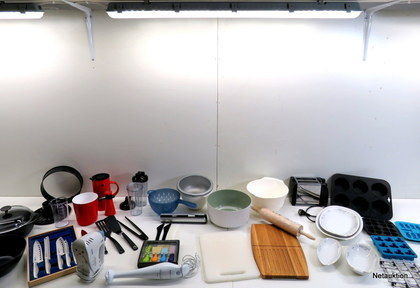 Diverse redskap för köket