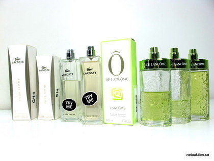 3st parfymer, Lacoste & Lancome