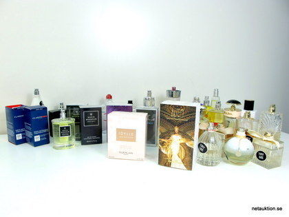 Parfymer, herr & dam, Beckham, Thierry Mugler m.fl.