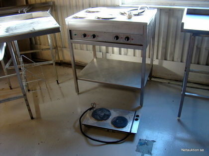 Restaurangspis och inbyggnadshäll