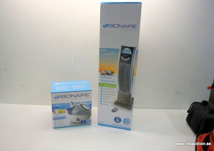 Bionaire tornfläkt BCH 9300 + luftfuktare
